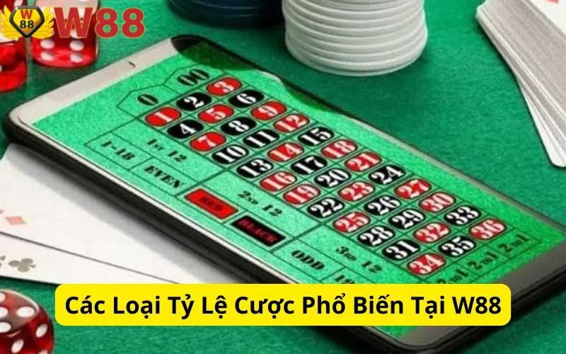 Các Loại Tỷ Lệ Cược Phổ Biến Tại W88