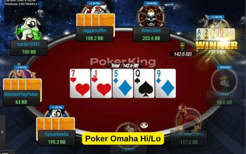 Poker Omaha HiLo